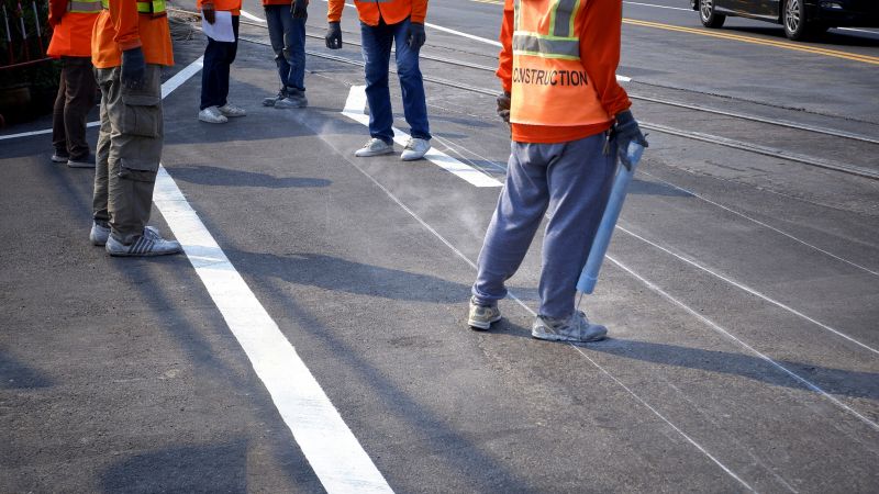Fire Lane Marking in Katy, TX