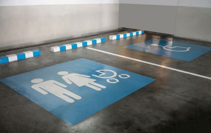 Parking Area Striping in Houston, TX