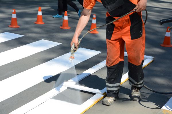Crosswalk Painting - Crosswalk Painting Gastonia, North Carolina