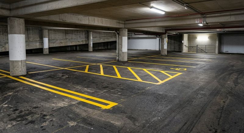Asphalt Striping in Acworth, GA