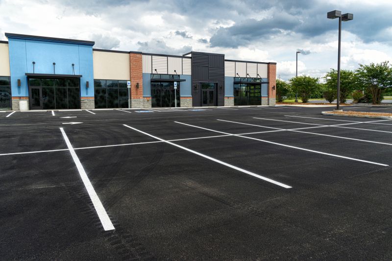 Concrete Parking Lot Striping in Orange County, CA