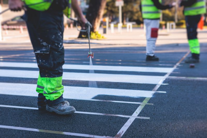 Crosswalk Marking Service in Palm Springs, CA