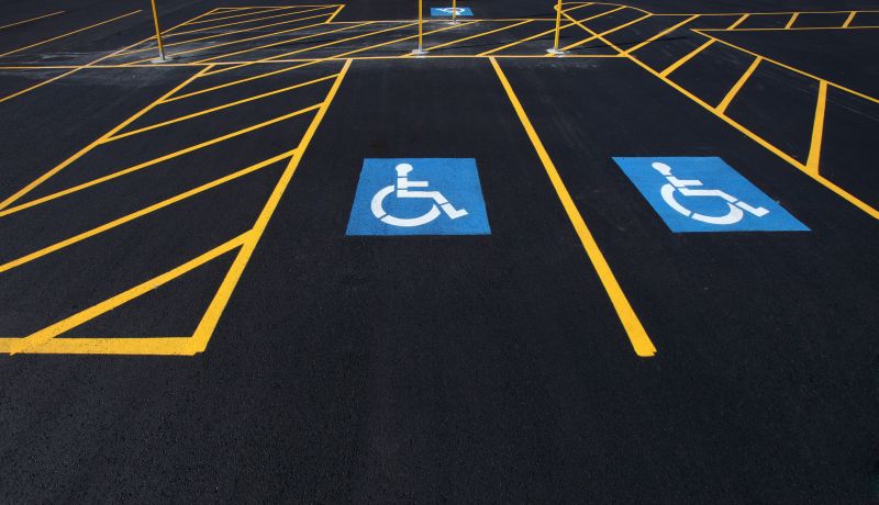 Disability Parking Marking in Hilton Head Island, SC