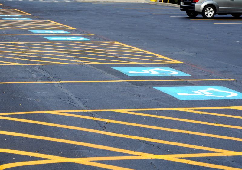Disability Parking Marking in Gwinnett County, GA