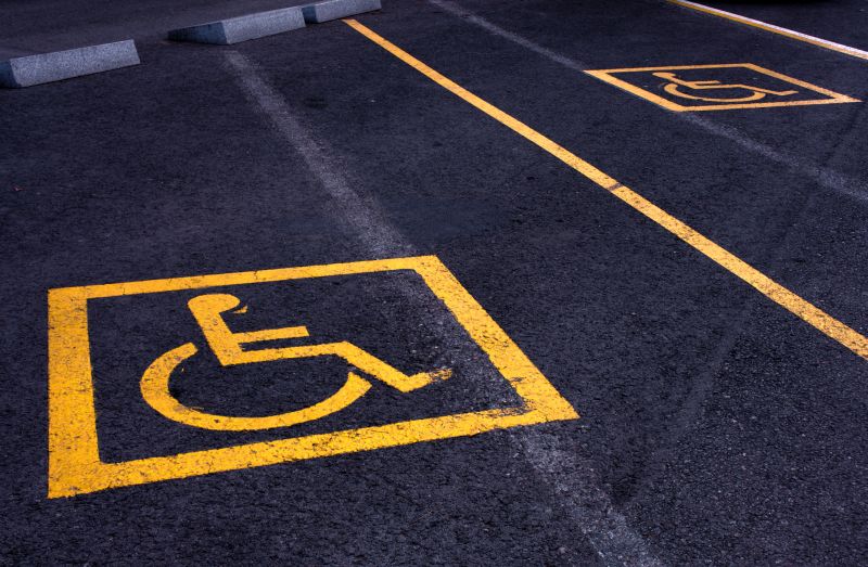 Disability Parking Marking in Temecula, CA