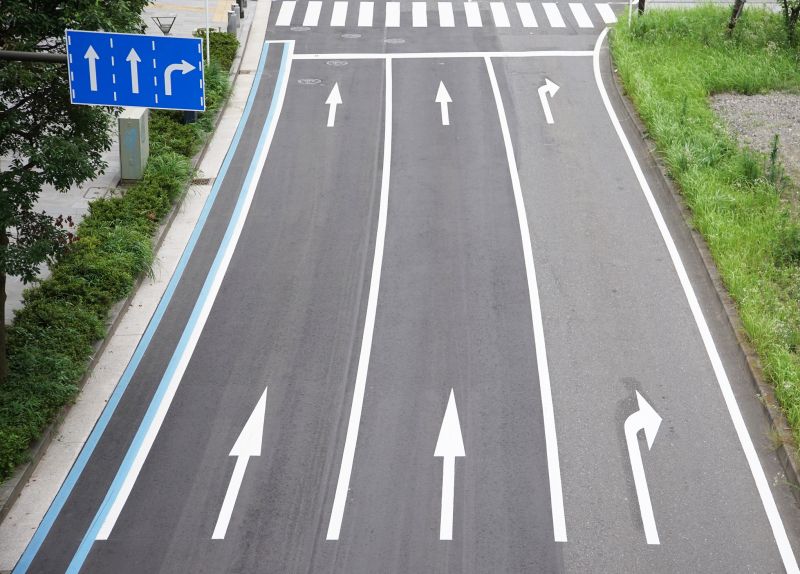 Roadway Markings in Action