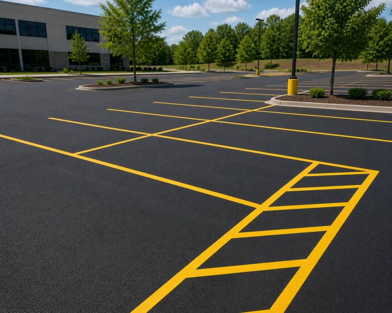 Parking Line Painting in Canton, GA
