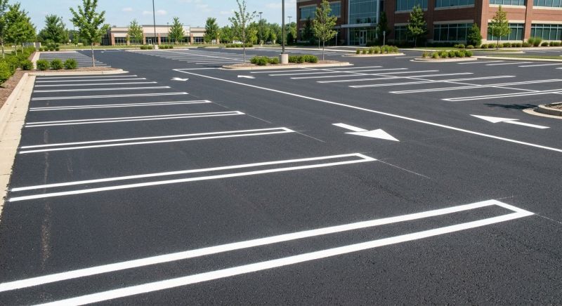 Parking Line Painting in Canton, GA