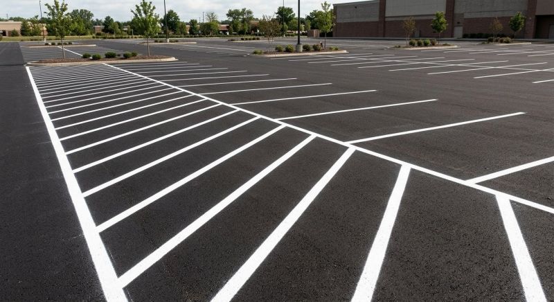 Parking Lot Painting in Savannah, GA