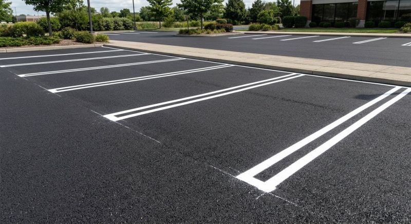 Parking Lot Painting in Canton, GA